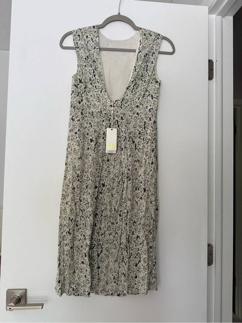 Tory Burch Women’s XS Floral-Print Sleeveless Dress NWT